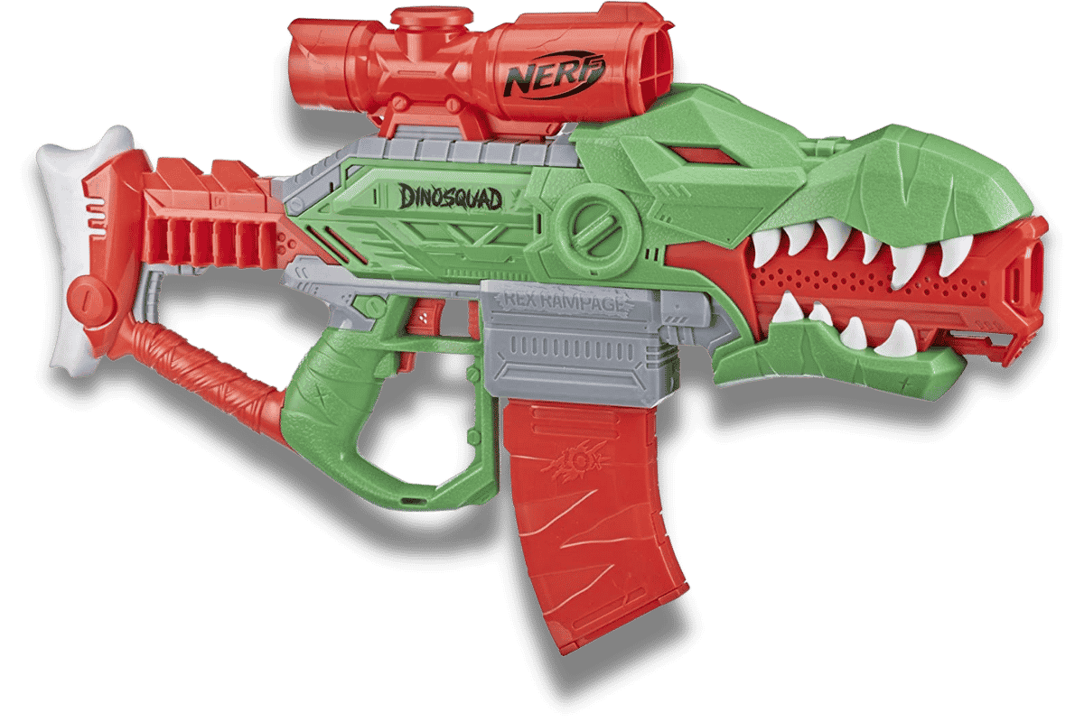 dinosquad rex-rampage dino nerf gun