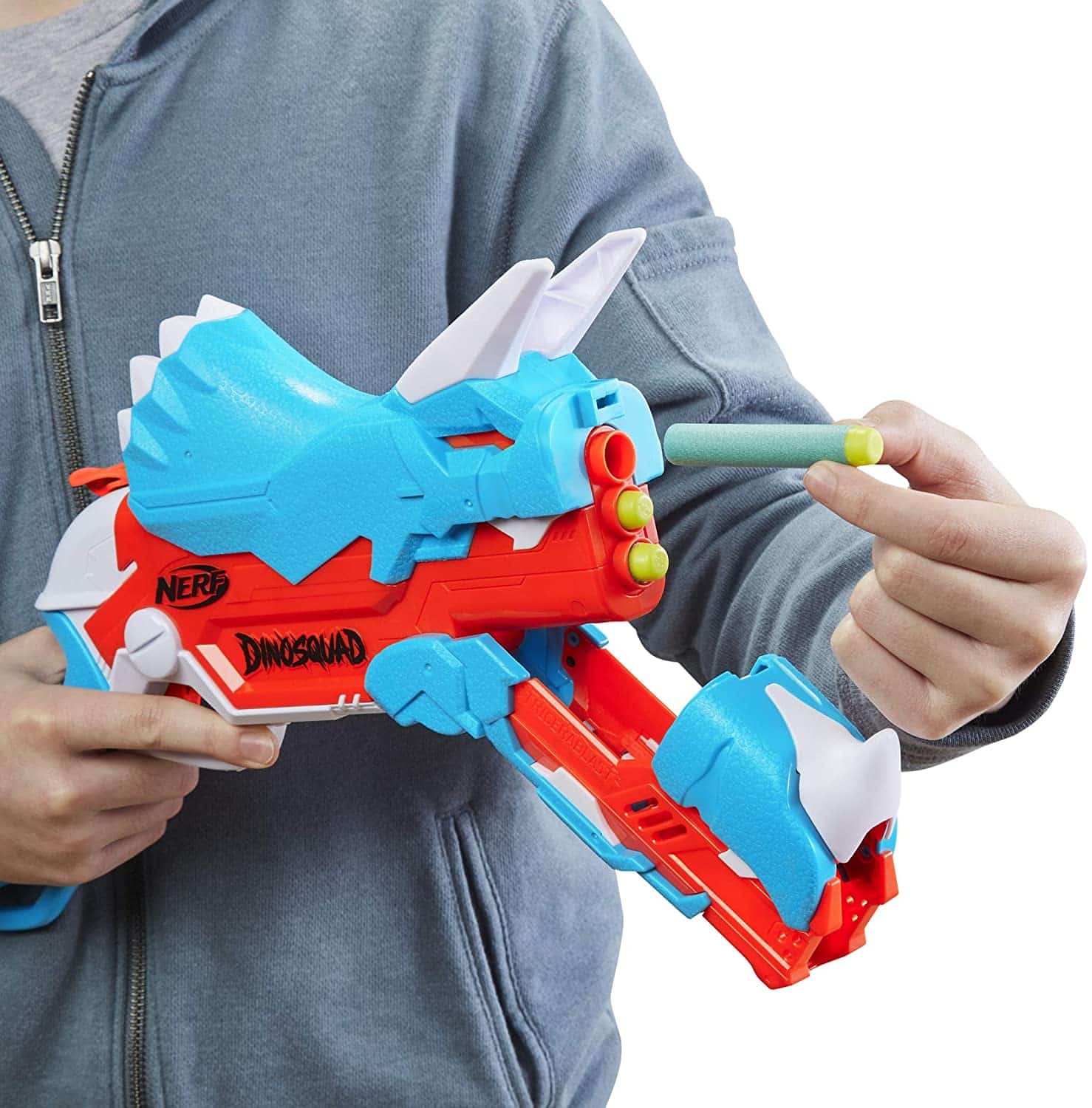 nerf dinosquad tricera-blast reload