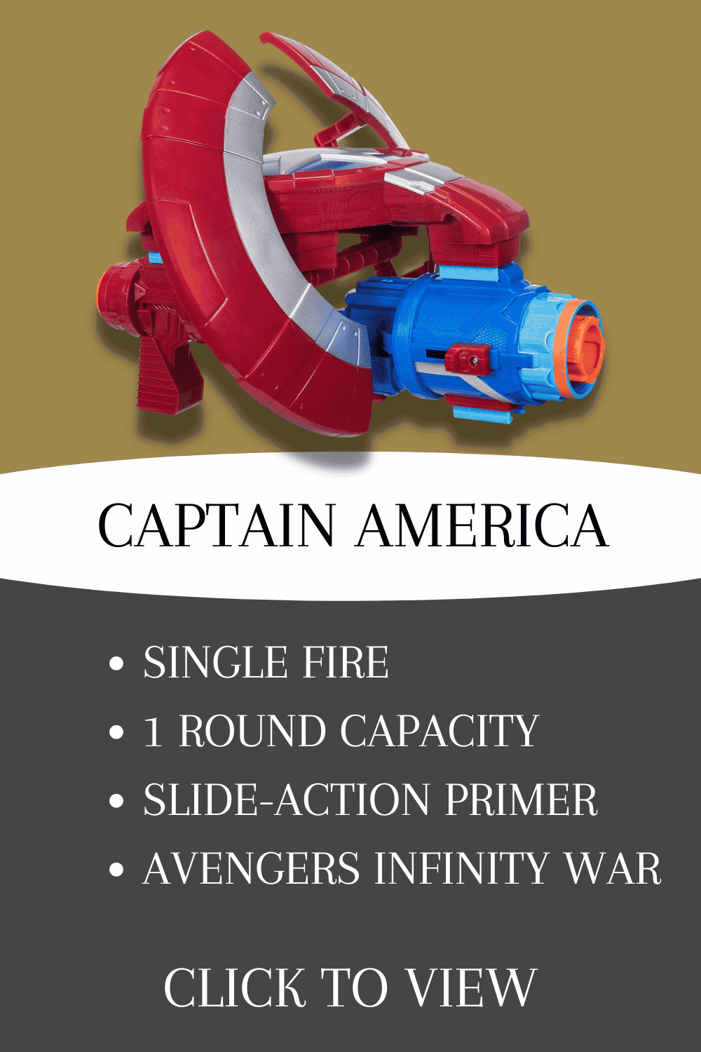 nerf assembler gear captain america infinity war