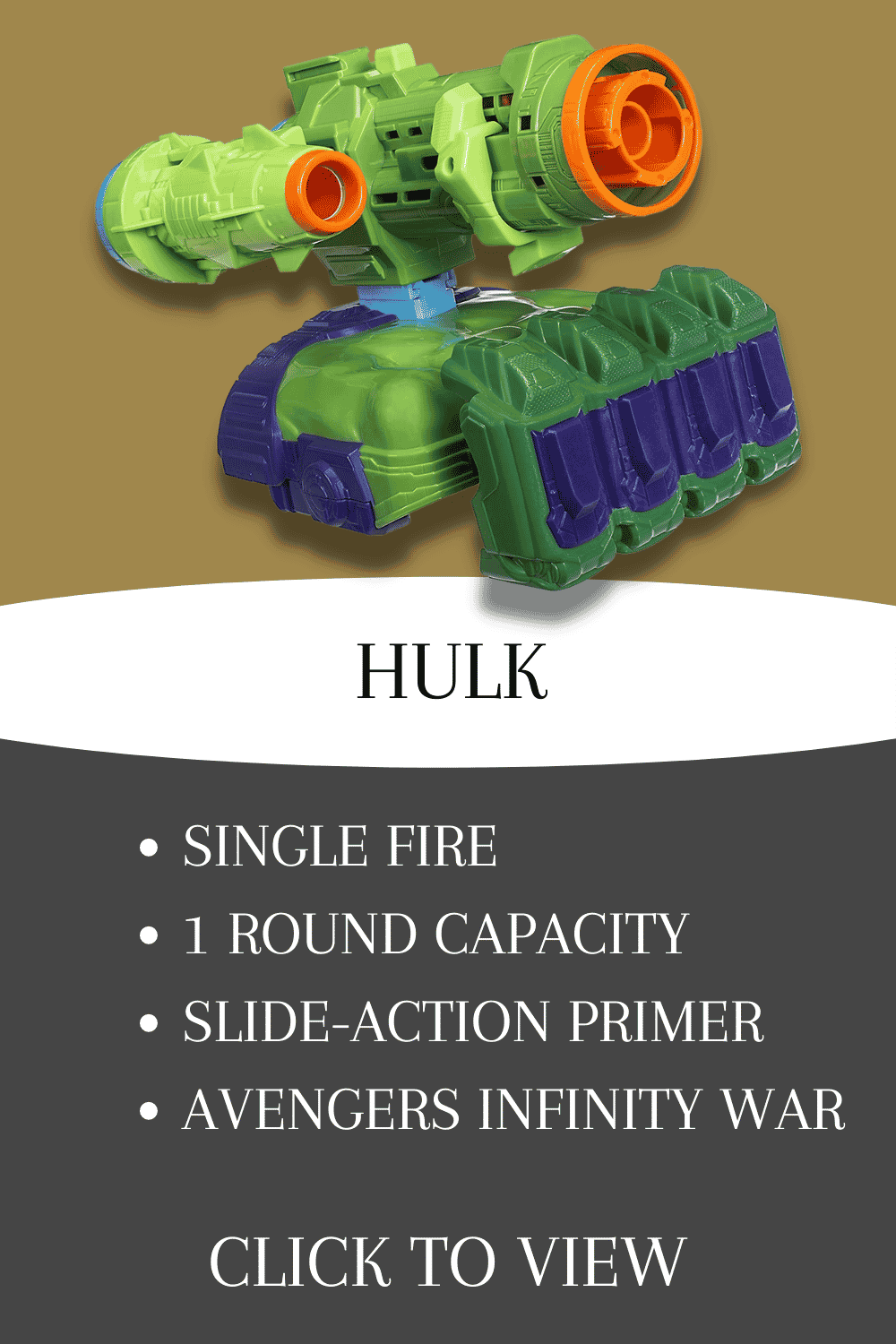 nerf assembler gear hulk infinity war