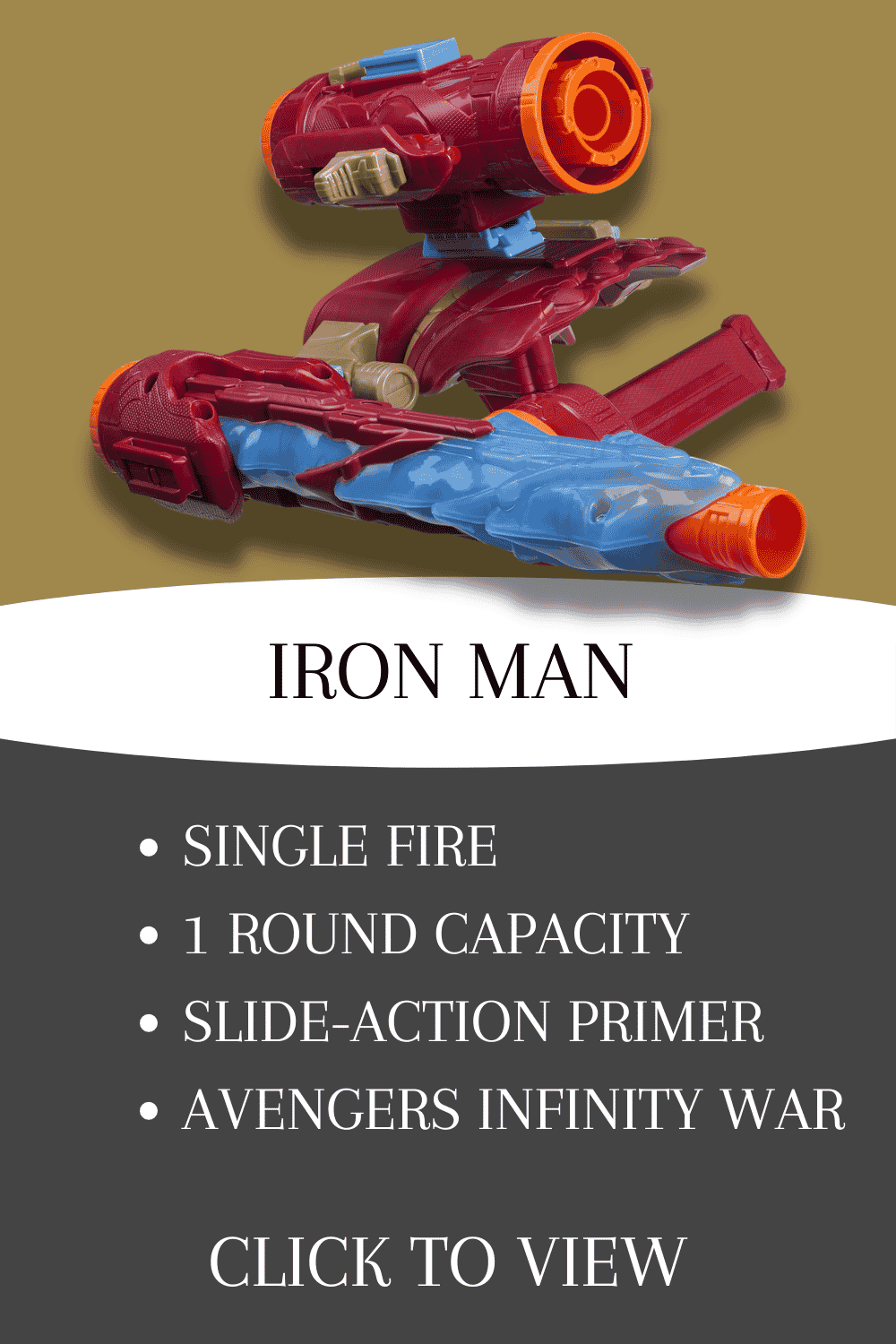 nerf assembler gear iron man infinity war
