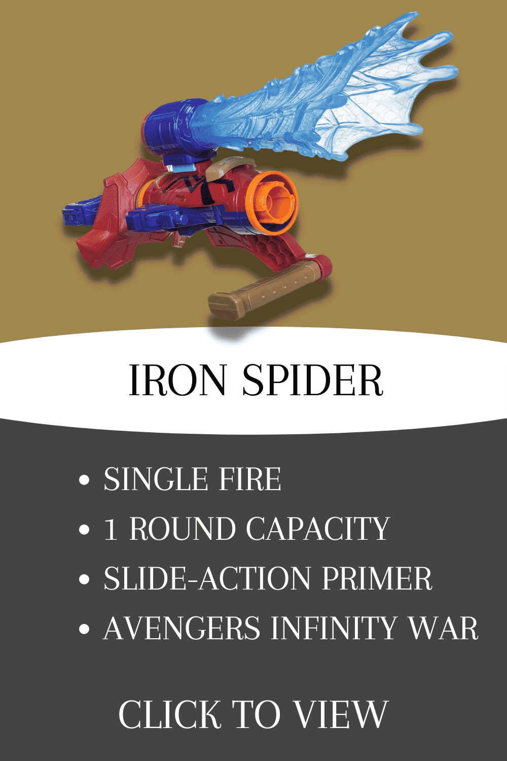 nerf assembler gear iron spider