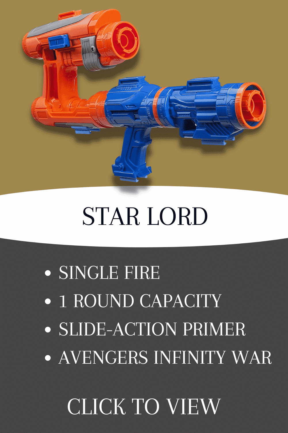 nerf assembler gear star lord