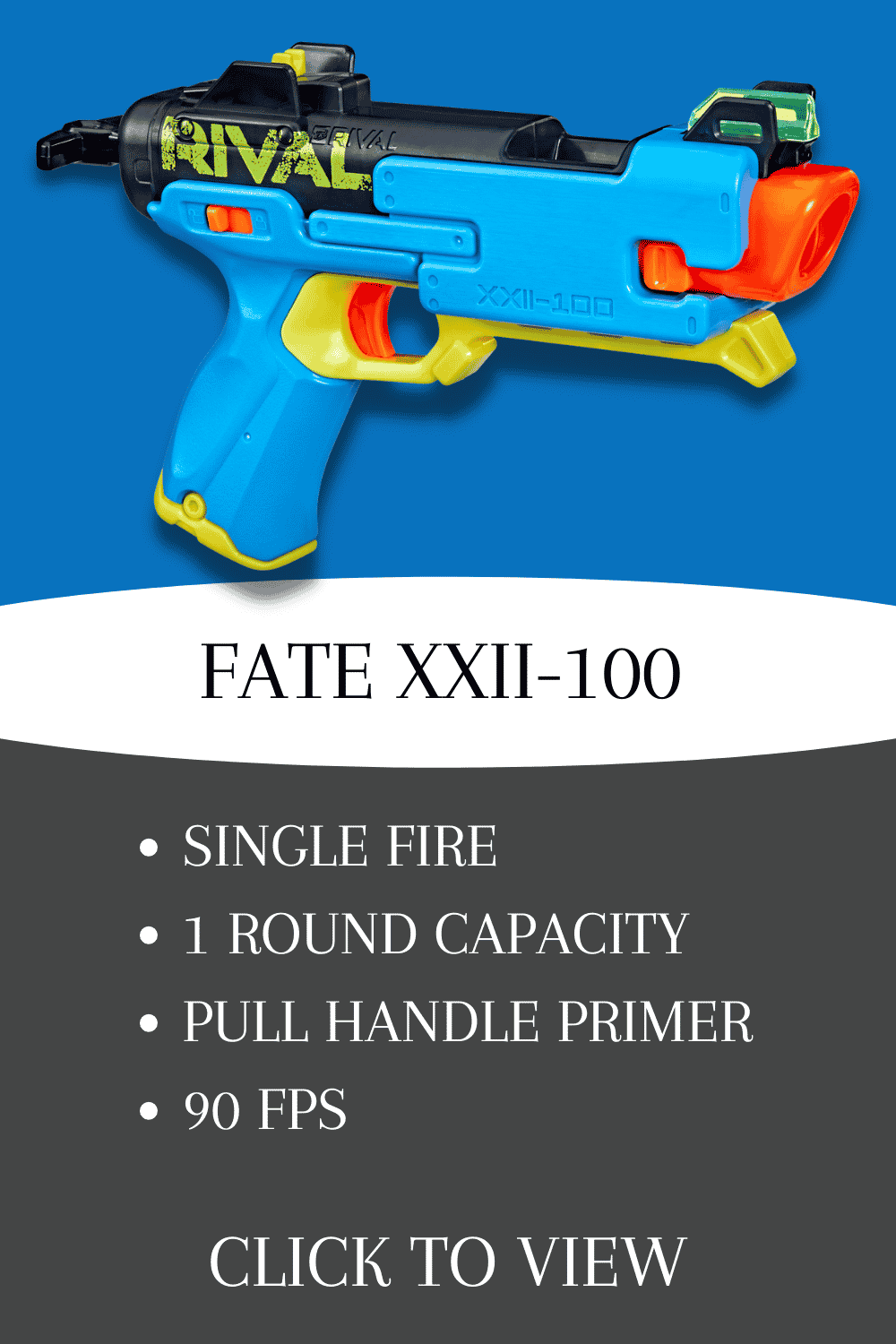nerf rival fate xxii-100