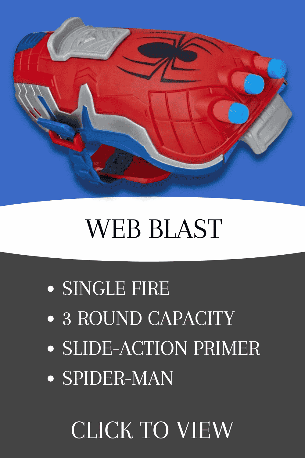 Nerf power moves web blast