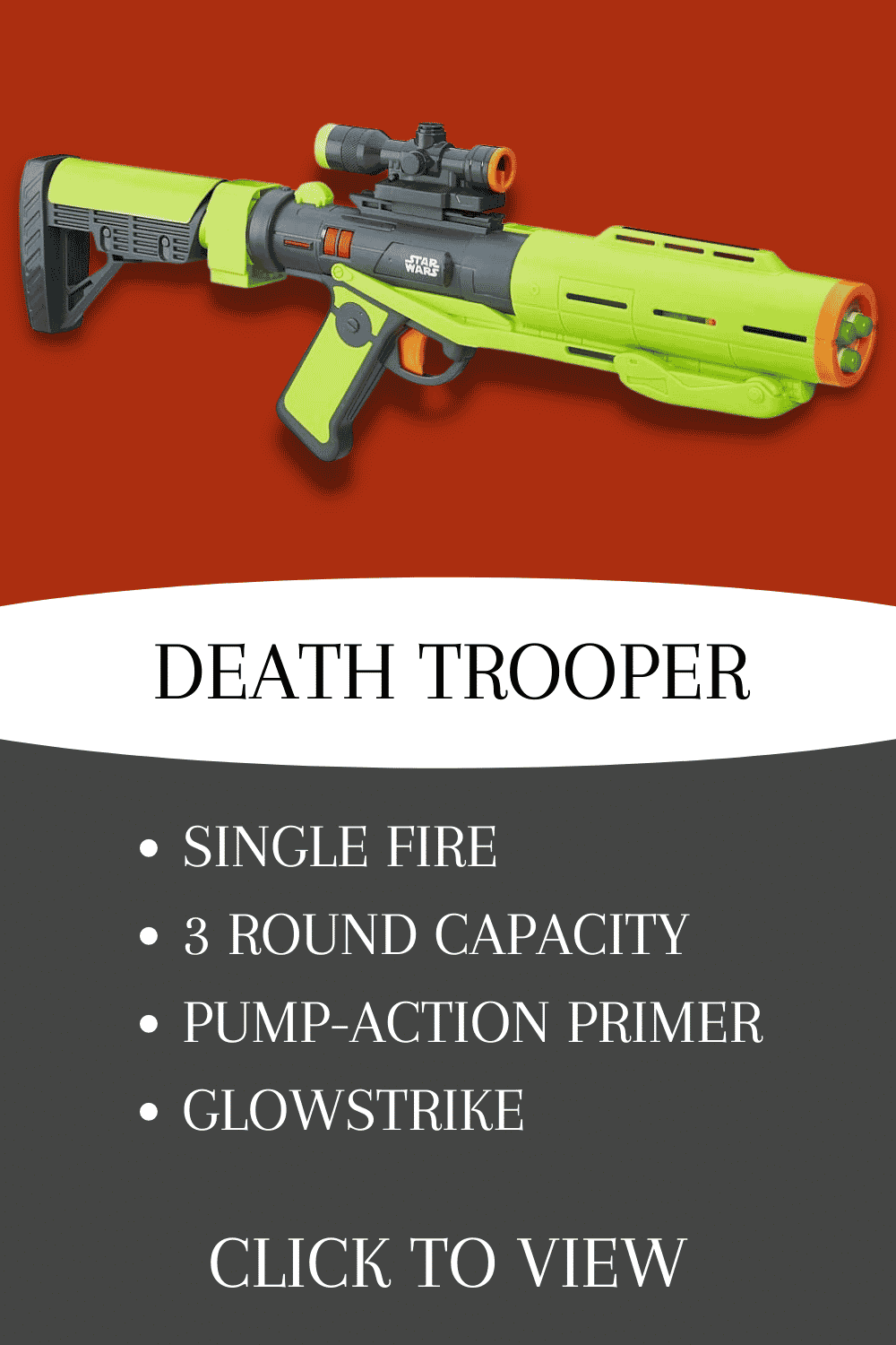 nerf glowstrike imperial death trooper