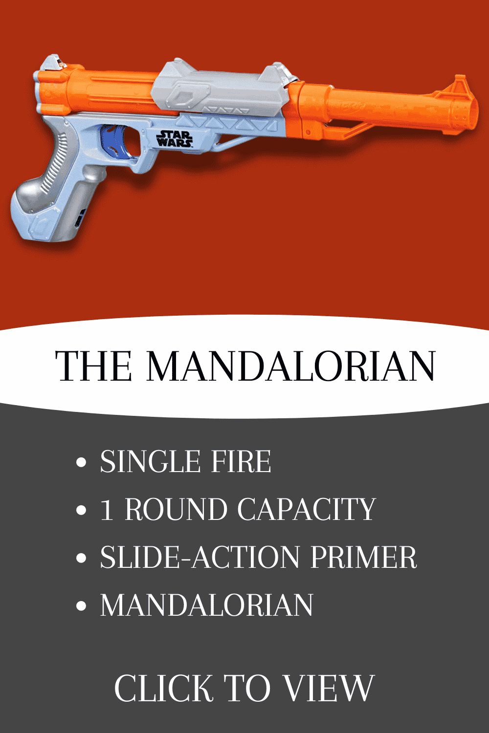 nerf mandalorian blaster