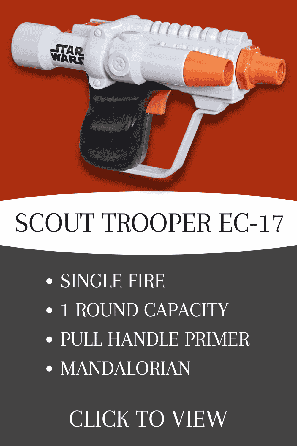 nerf mandalorian scount trooper ec-17