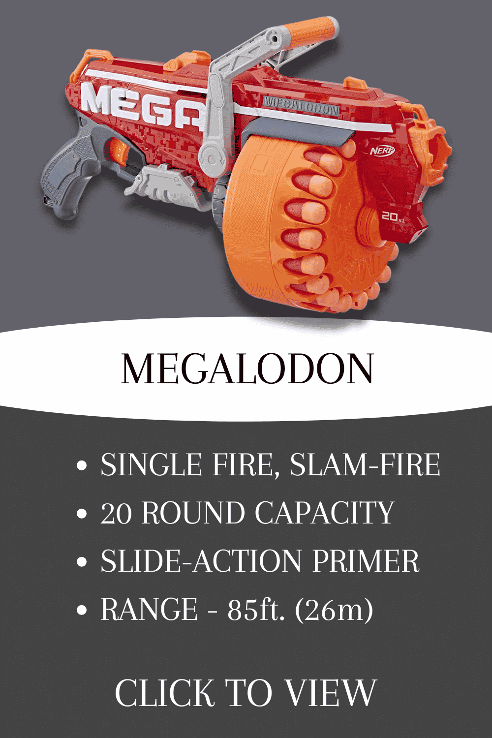 nerf n-strike mega megalodon
