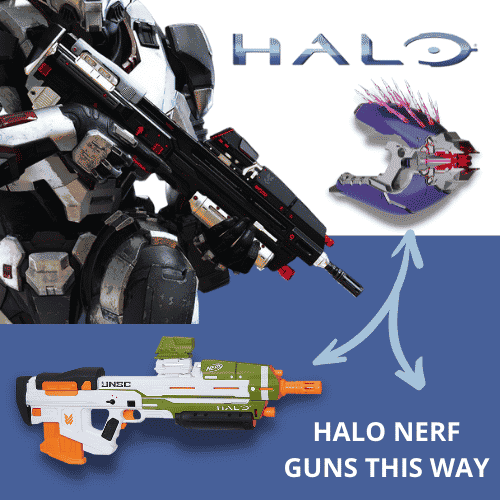 HALO NERF GUNS
