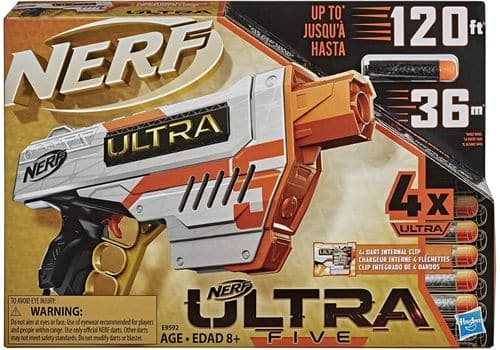 nerf ultra five packaging